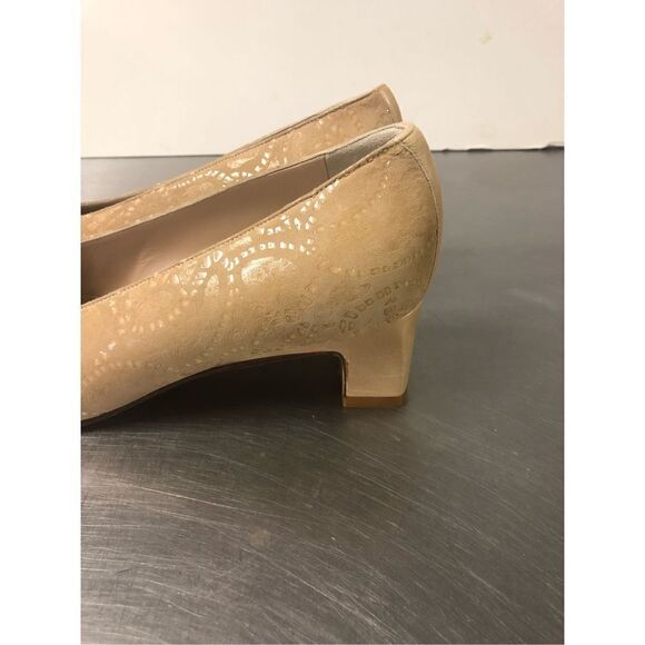 Attica Smart Women’s Italian Tan Pump Heels Size EU 37 (6.5) - Picture 7 of 11